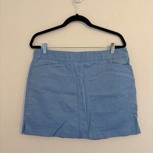 Lady Hagen Light Blue Cotton Skort | Golf Tennis Pickleball | Size 12